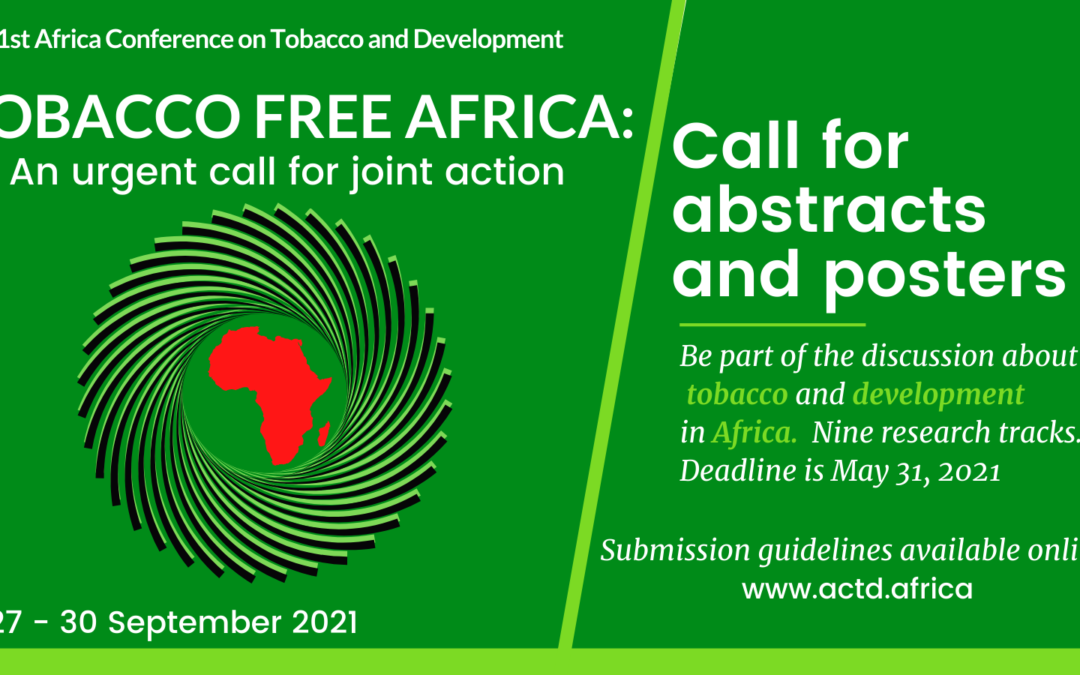 Call for abstracts for first Africa Conference on Tobacco and Development now open